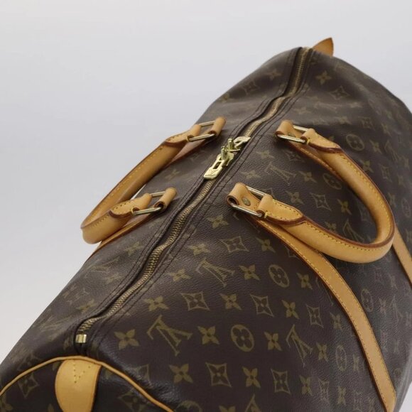 LOUIS VUITTON Monogram Keepall 55 Boston Bag - Picture 11 of 15